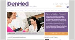 Desktop Screenshot of denmed-uk.com